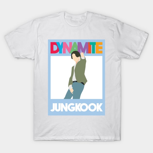 BTS DYNAMITE JUNGKOOK T-Shirt by YoshFridays